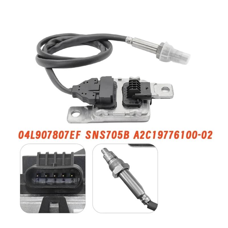 liwei Store Kompatibel mit Caravelle Stickstoff-Sauerstoff-Sensor 04L907807EF SNS705B PM Diesel-Abgaspartikel-NOX-Sensor A2C19776100-02-A14Z von Hogen