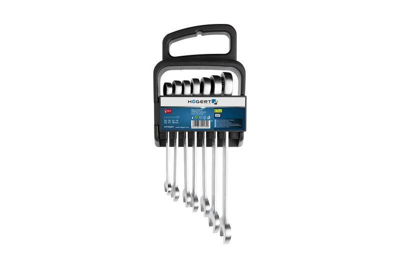 Hogert Technik Ratschen-Ringgabelschlüsselsatz HT1R397 von Hogert Technik