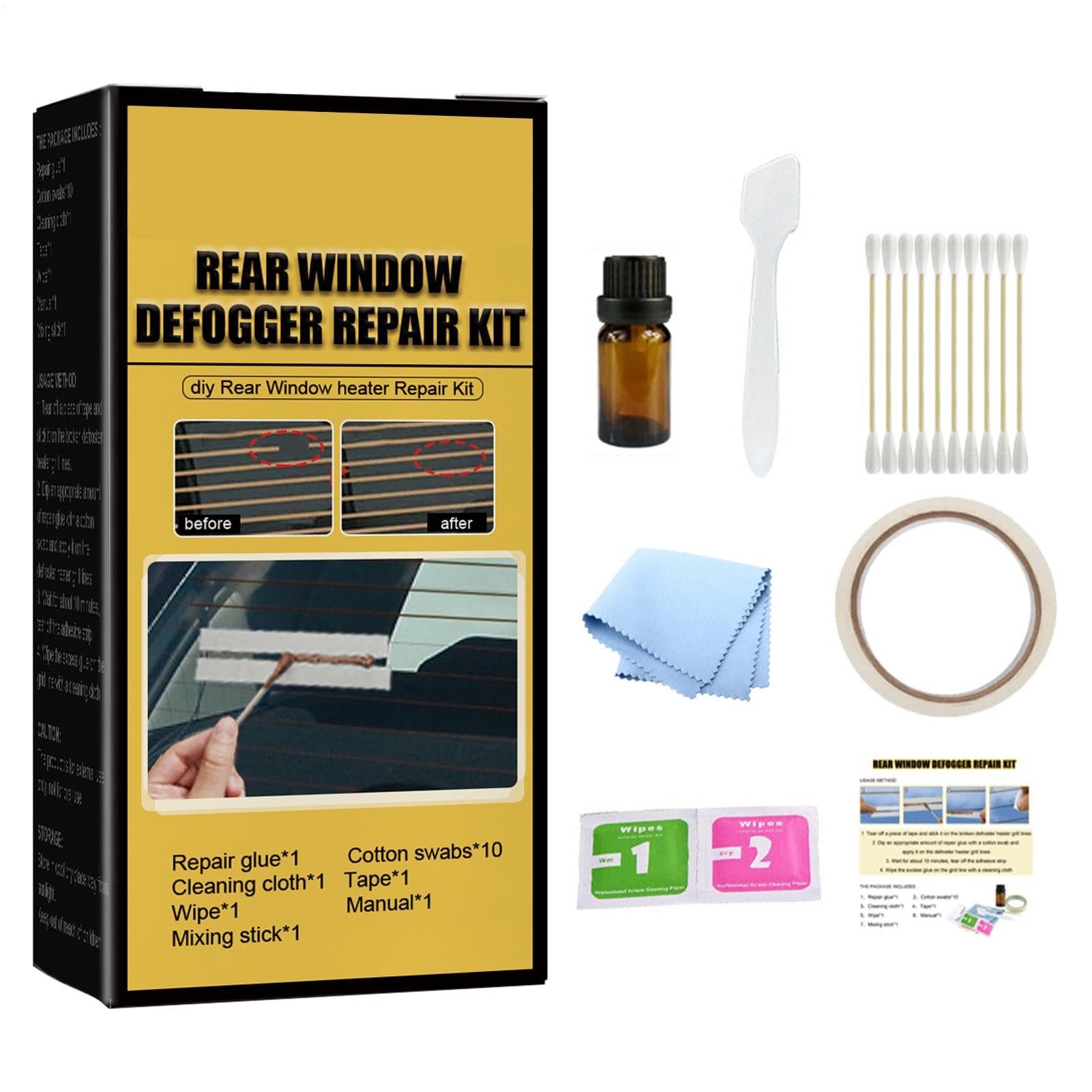 Hogvinnatil Reparatursatz Für Heckscheibenheizung Auto Heckscheibenheizung Defroster Grid Lines Repair Kit Gebrochene Gitterlinien Heckscheibenheizungs-Reparatursatz Für Reparatur-Heizungsgrilldraht Hogvinnatil Reparatursatz Für Heckscheibenheizung Auto Heckscheibenheizung Defroster Grid Lines Repair Kit Gebrochene Gitterlinien Heckscheibenheizungs-Reparatursatz Für Reparatur-Heizungsgrilldraht von Hogvinnatil