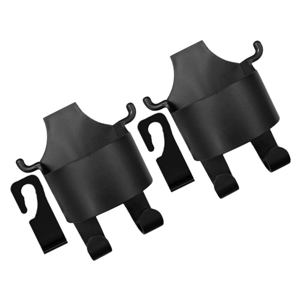 Holibanna 2 Stück Auto-Kopfstützen-Rücksitz-Organizer Kfz-Handy-Getränkehalter-Adapter Hängende Rücksitz-Aufbewahrungsbox Auto-Snacks-Behälter Für von Holibanna