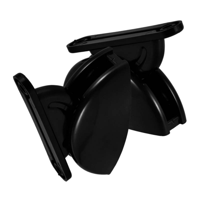Holibanna 2 Stück Hammertürsaugzubehör Türfeststeller für Wohnwagen Inhaber schwer Ersatz Türfänger zum Offenhalten der Tür Universeller Wohnmobil-Türverschluss Nylon Black von Holibanna