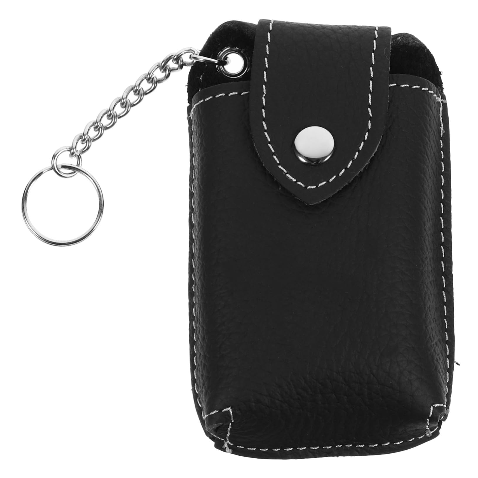 Holibanna 2St Tasche für Autoschlüssel Schlüsseltasche Schlüsselanhänger-Etui Schutz für Schlüsselanhänger Schlüsselabdeckung für Autoschlüssel Wagen Schlüsselbox Gürtel Echtes Leder von Holibanna