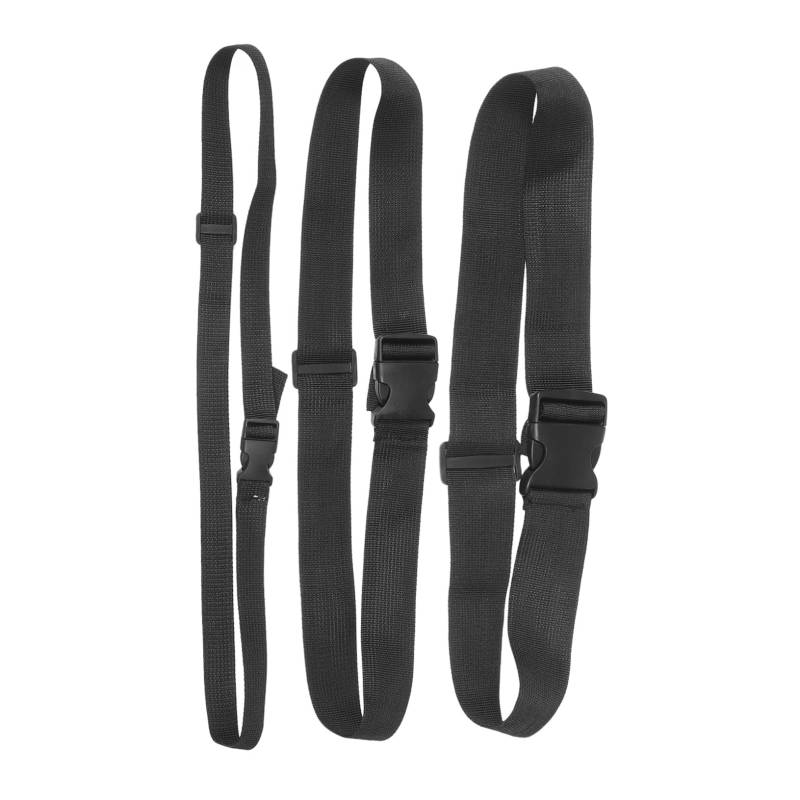 Holibanna 3stücke Teiliges Fanny Pack Gürtelverlängerungsset Verstellbare Gurtverlängerung Für Bauchtaschen Rucksack Und Gepäck Aus Strapazierfähigem Nylon von Holibanna