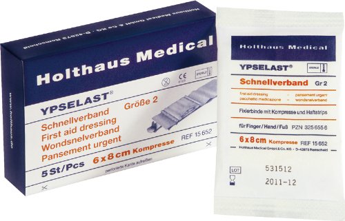 Holthaus Medical YPSELAST® Schnellverband 5 Stück steril Gr 3 von Holthaus Medical