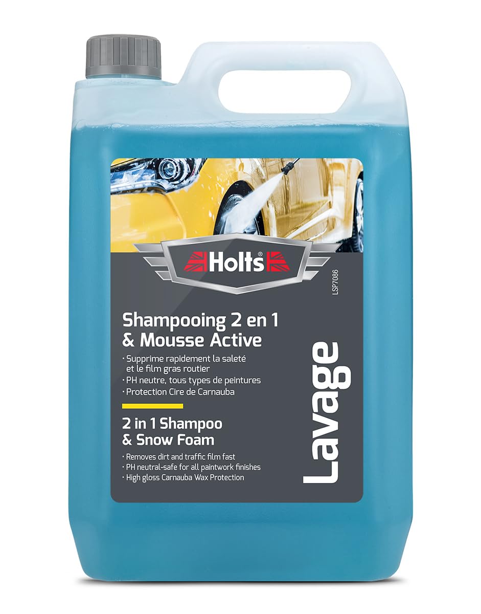 Holts 2-in-1-Shampoo und Aktiv-Mousse 5L von Holts