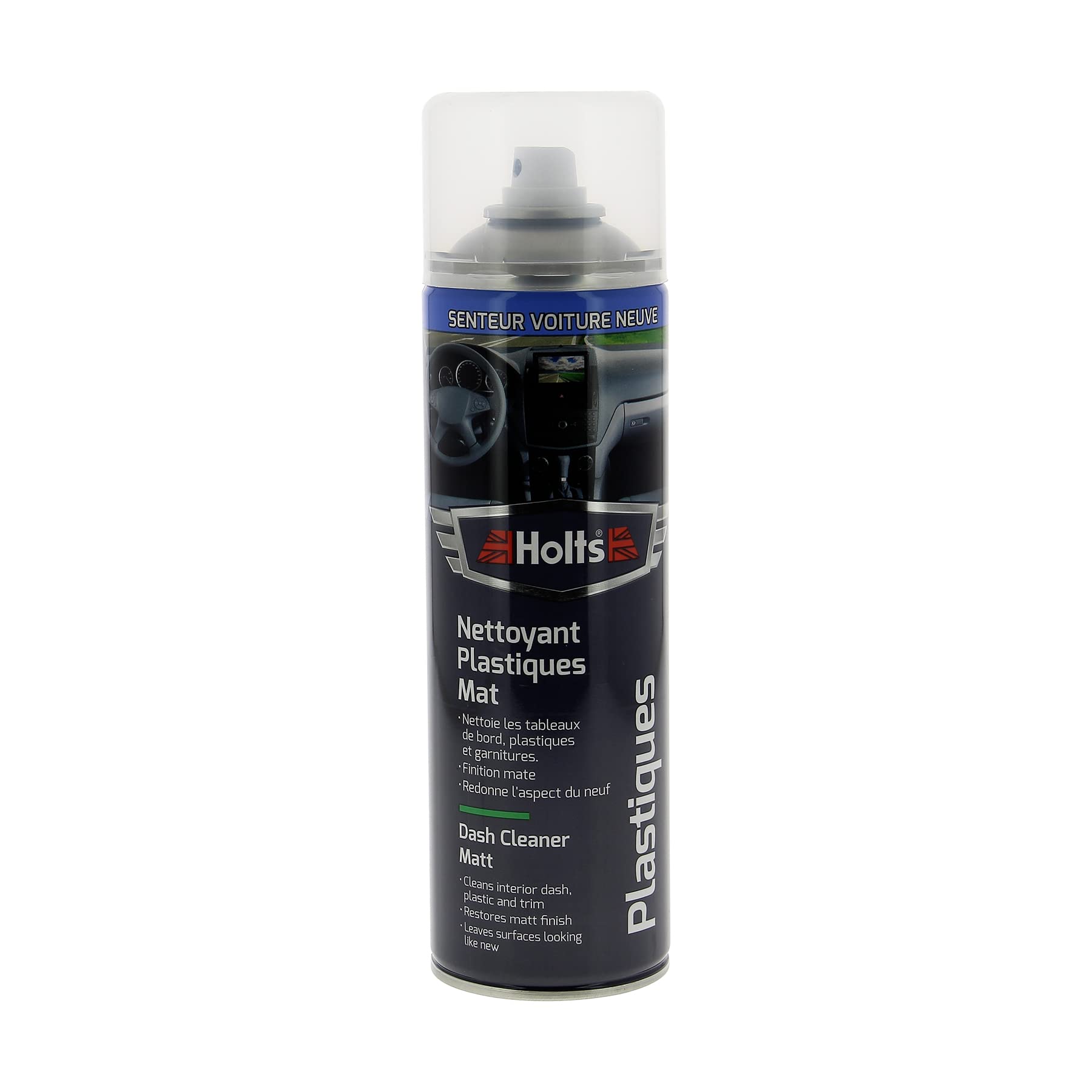 Holts Armaturenbrett- und Cockpitreiniger mit mattem Finish, Neuwagenduft, 500 ml Holts Armaturenbrett- und Cockpitreiniger mit mattem Finish, Neuwagenduft, 500 ml von Holts