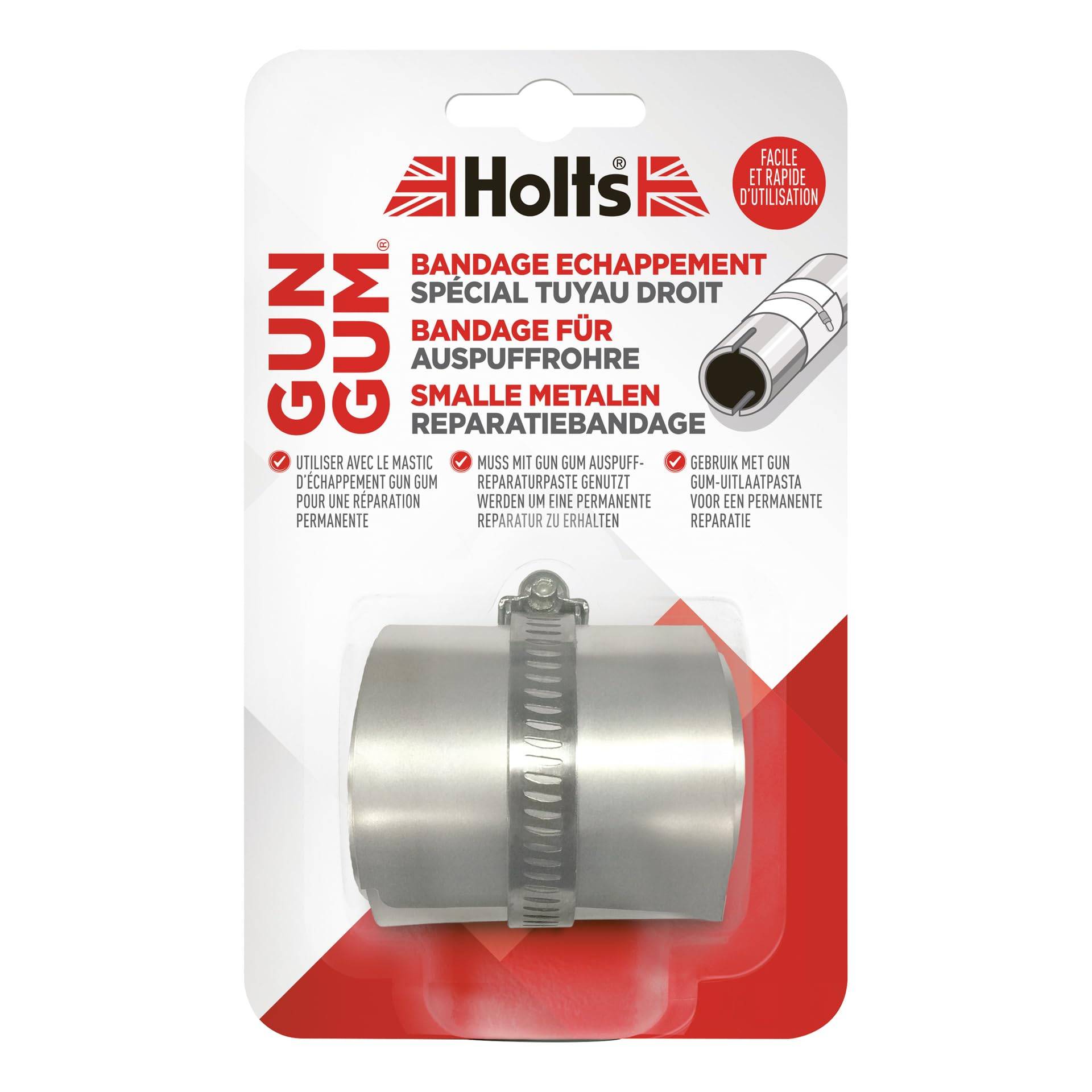 Holts Gun gum Flexiwrap auspuffrohr von Holts