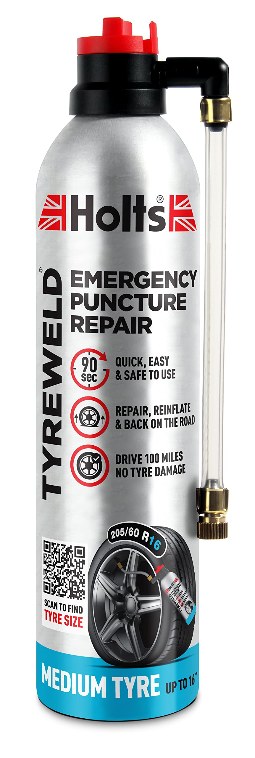 Holts HT3YA Reifen-Reparatur, 400 ml Holts HT3YA Reifen-Reparatur, 400 ml von Holts