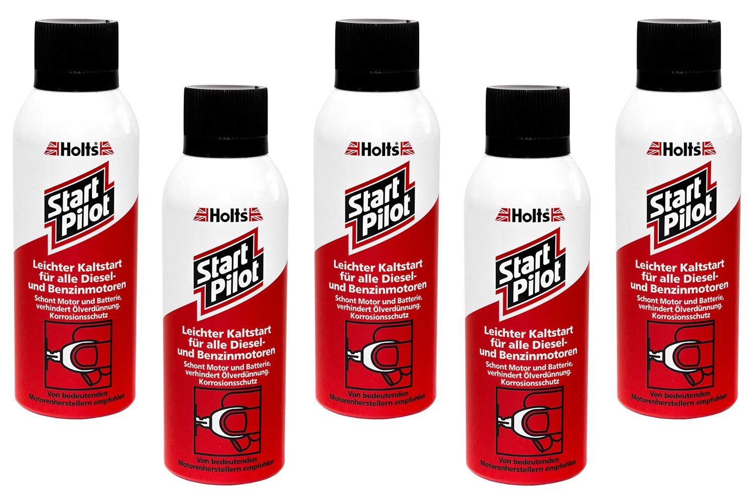 Holts Start Pilot Starthilfe Motor Starter Spray 1 Liter Kaltstart Starter Kalt von Holts