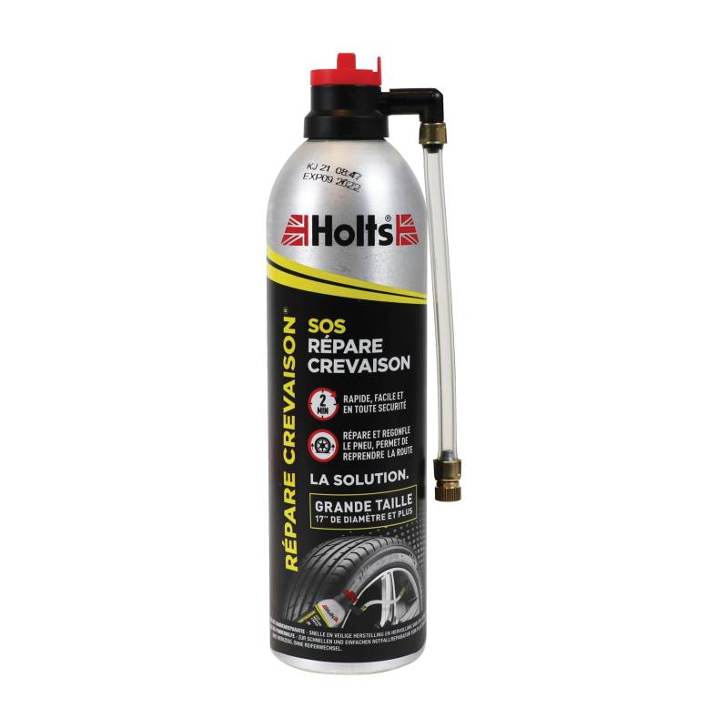 Holts Tyreweld Reifenreparatur Pannenspray Reifenreparaturset, 500ml, Keine von Holts