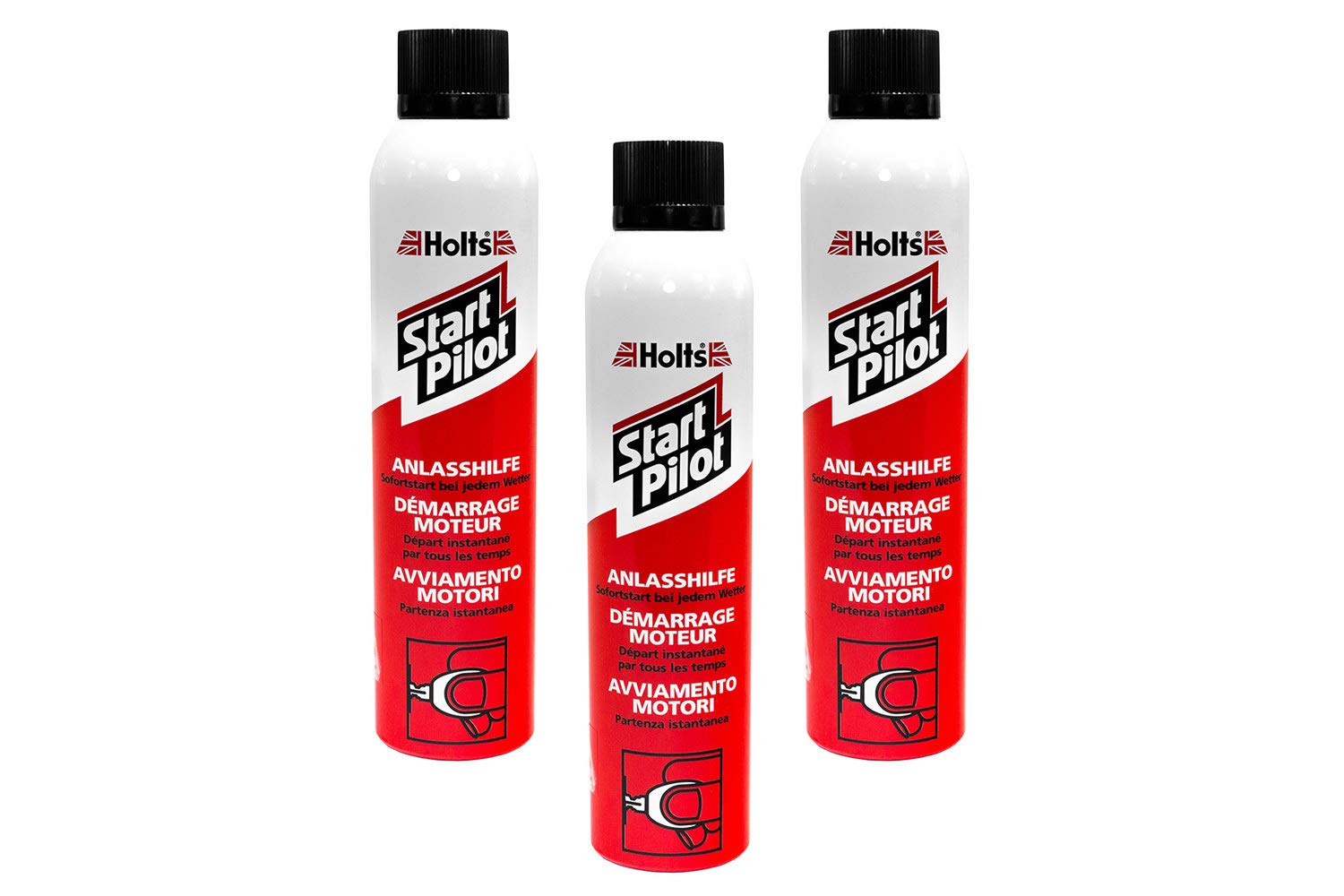 Starter Spray Start Pilot Starthilfe Motor Holts 900 ml Kaltstart Kalt Starter von Holts