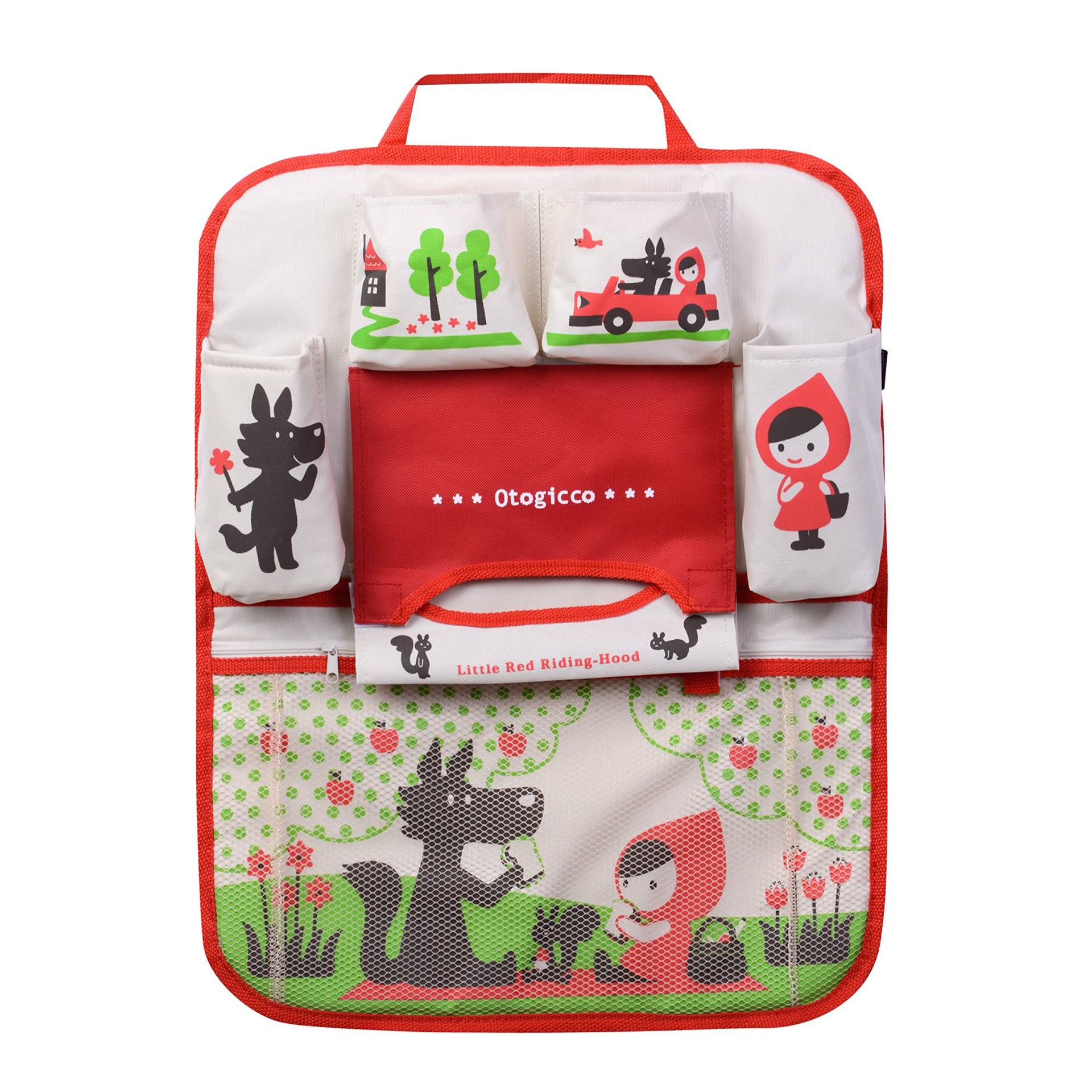 HomDSim Cartoon Autositz Zurück Organizer Aufbewahrungsbeutel Hängen Auto Organizer Taschen Tasche für Kinder Kinder (Mädchen) von HomDSim