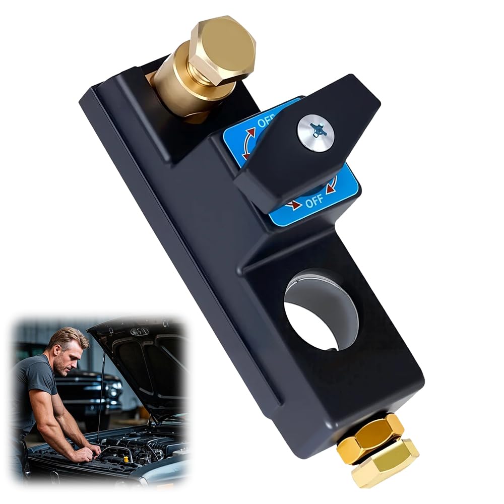 HomeJoySet 2025 Neuer Robuster Intelligenter Autobatterie-Trennschalter – Universell for Auto, Wohnmobil Und Boot (2er-Pack)(1) von HomeJoySet