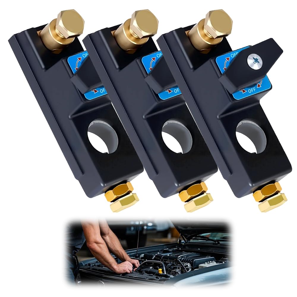 HomeJoySet 2025 Neuer Robuster Intelligenter Autobatterie-Trennschalter – Universell for Auto, Wohnmobil Und Boot (2er-Pack)(3) von HomeJoySet