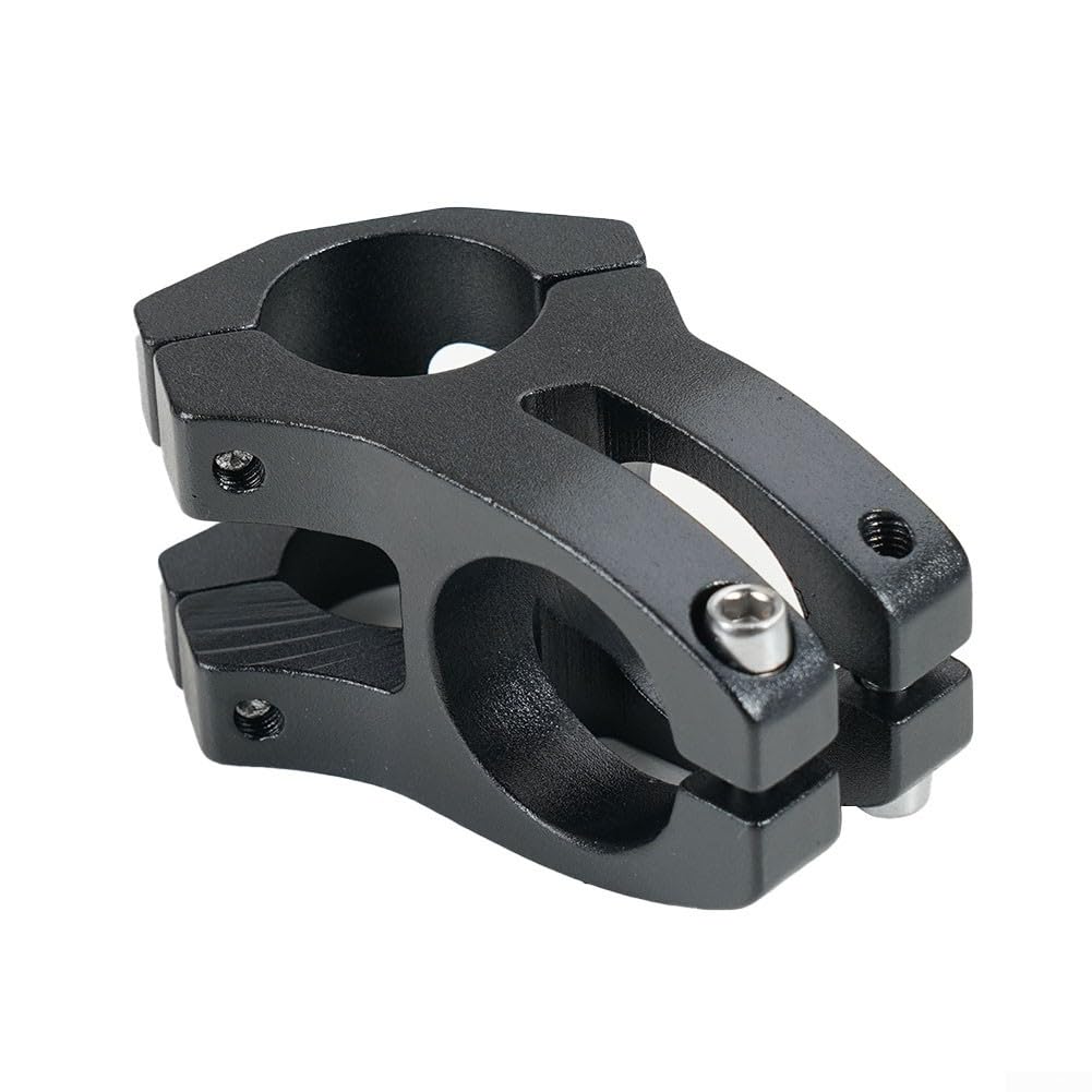 Fahrradlenkerverlängerung aus robuster Aluminiumlegierung mit sicherer Fixierung bei einer Standard-Größe von 25 bis 4 mm (schwarz) von HomeVortex