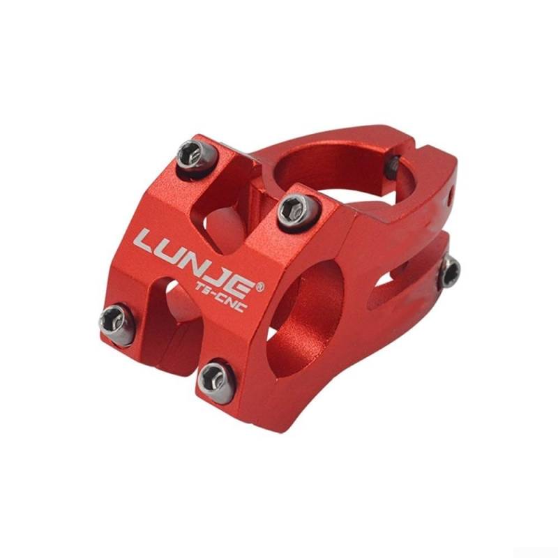 Fahrradlenkerverlängerung aus robuster Aluminiumlegierung mit sicherer Fixierung bei einer Standardgröße von 25 bis 4 mm (rot) von HomeVortex