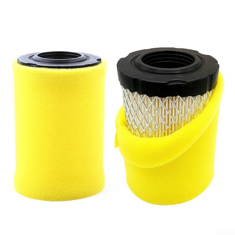 Rasenmäher-Luftfilter-Set für mehrere Modellkompatibilität, inklusive zwei Filtern von HomeVortex