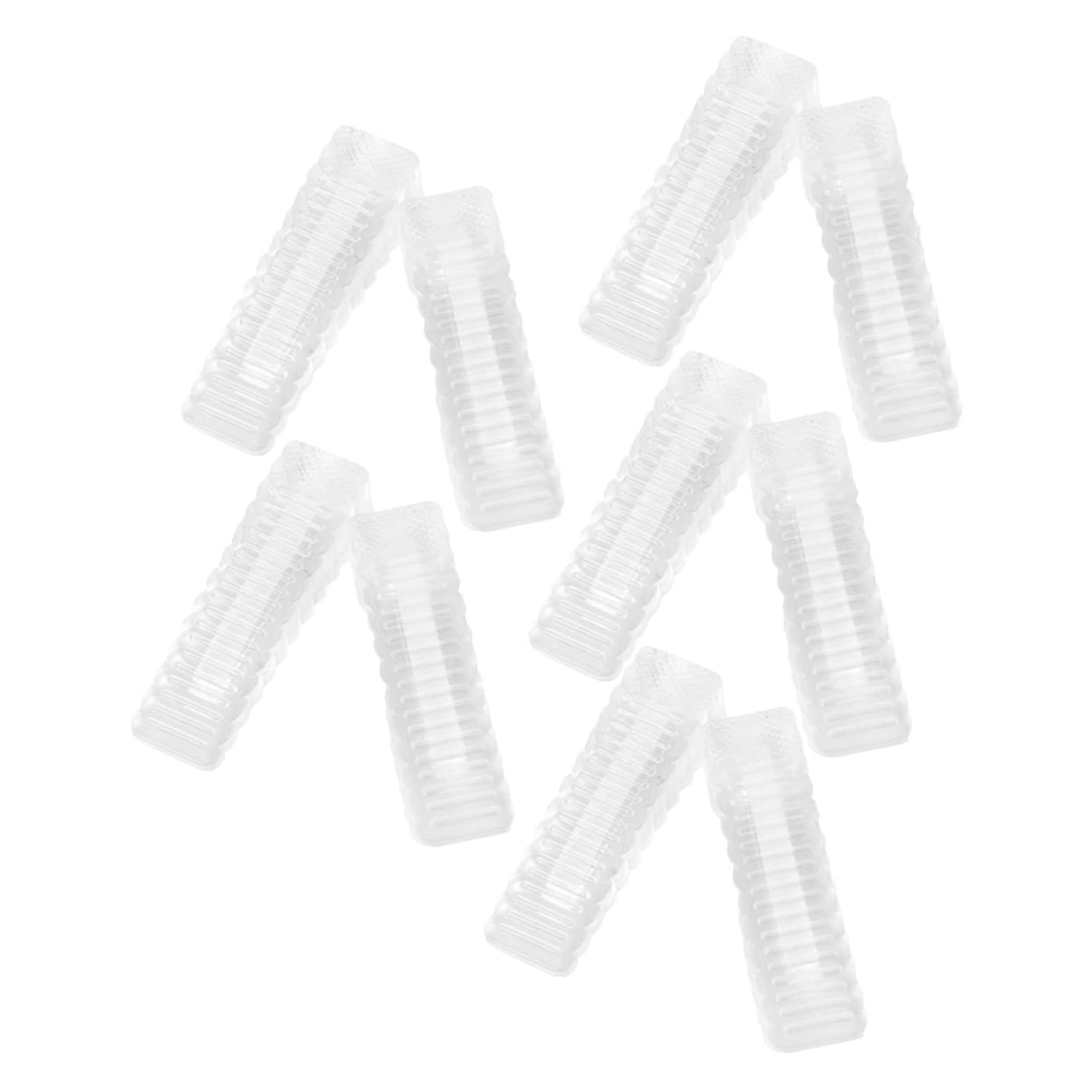 Homoyoyo 10Stücke Kindersicherung Türstecker Praktische Türstopper aus Transparent für Zuhause Verletzungen durch Türschließen Rutschfest Homoyoyo 10Stücke Kindersicherung Türstecker Praktische Türstopper aus Transparent für Zuhause Verletzungen durch Türschließen Rutschfest von Homoyoyo