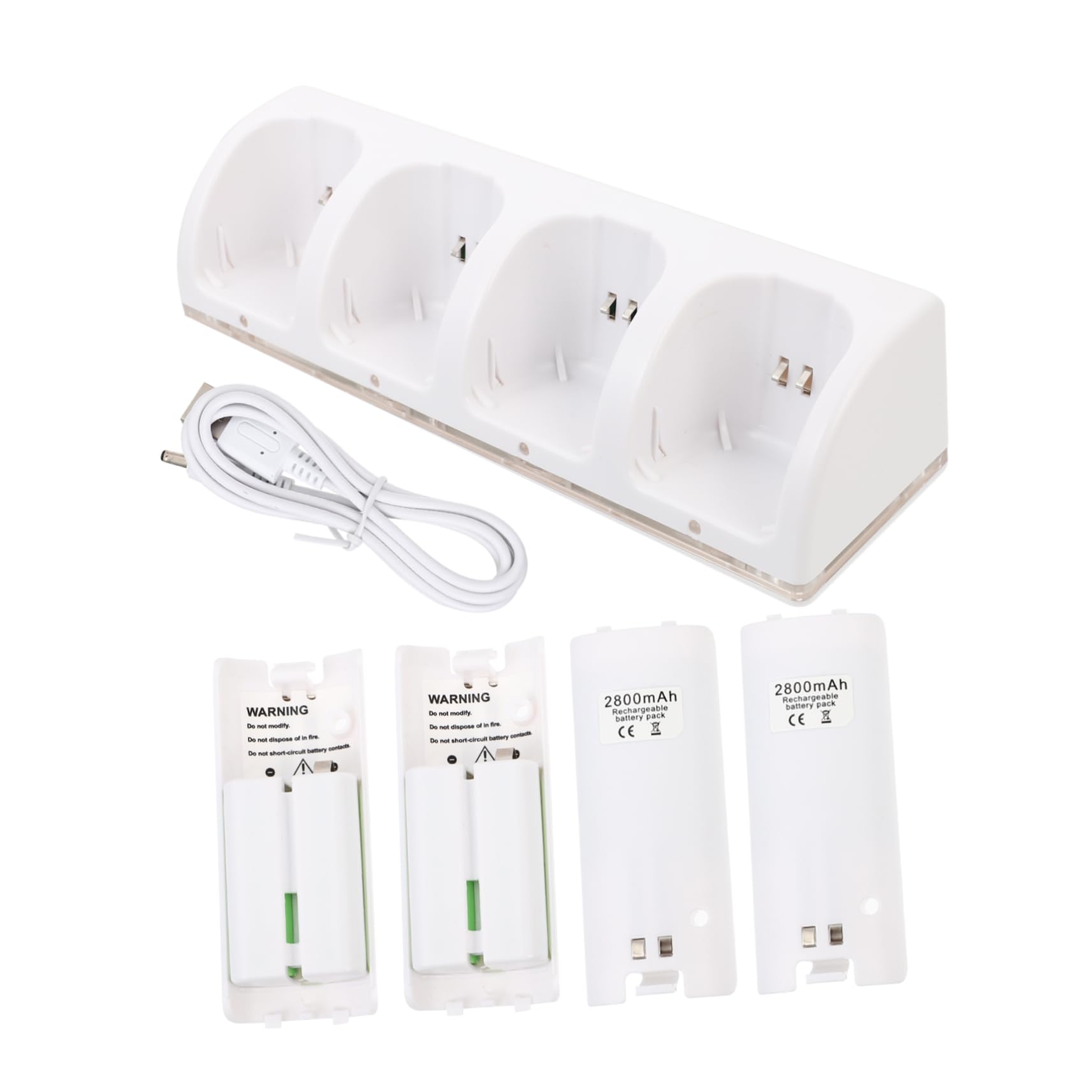 Homoyoyo 1Satz Smart Batterieladegerät mit Slots Kompaktes Design für Gleichzeitiges Laden Praktischer Akkuadapter für Fernbedienungen Leicht Tragbar für Zuhause Homoyoyo 1Satz Smart Batterieladegerät mit Slots Kompaktes Design für Gleichzeitiges Laden Praktischer Akkuadapter für Fernbedienungen Leicht Tragbar für Zuhause von Homoyoyo
