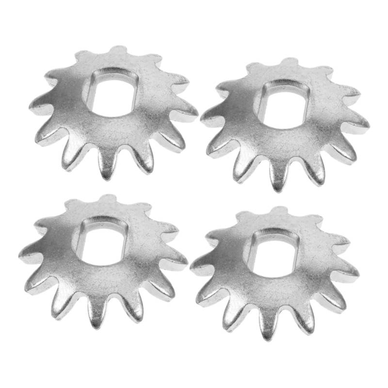 Homoyoyo 4 Stück Wagenhebergetriebe Metall Reparaturbeschlag Auto Kleingetriebe Metall Kleingetriebe Reparaturbeschlag Getriebe Metallgetriebe Hydraulisches Horizontales Reparaturteil von Homoyoyo