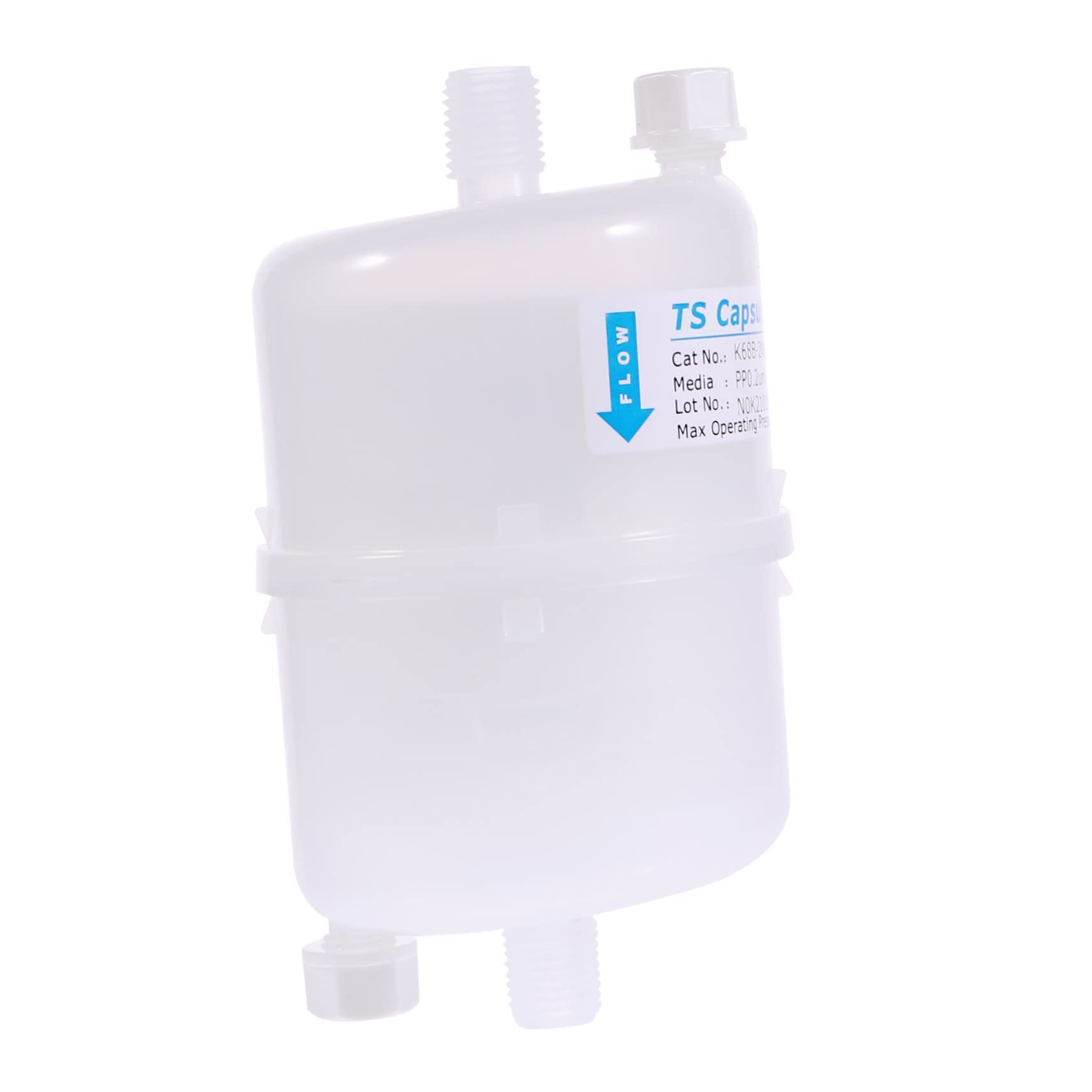 Homoyoyo Kapselfilter gasfilter Gas filter Ink filter Ultrafiltration prefilter Sample filter Liquid filter Farbstofffilter Probenfilter Petroleum Wasserfilter Endfiltergerät Plastik Weiß von Homoyoyo