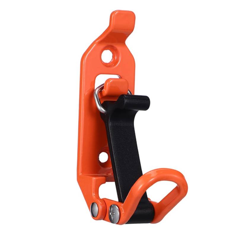 Homoyoyo Klappscharnier Schaufelhalter Fürs Auto Dachträger-schaufelhalterung Schaufelhalter Für LKW Schaufelhalter Für Muldenkipper Schaufelhalter Wandhalterung Zinklegierung Orange von Homoyoyo