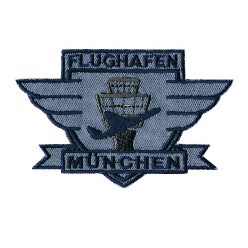 AUFNÄHER - München Flughafen - 00328 - Gr. ca. 10 x 6 cm - Patches Stick Applikation von Homry