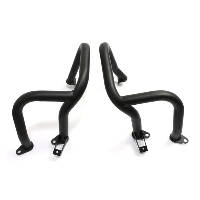 DZSLLOOI Motorschutz Für Goldwing 1800 GL1800 GL1800A 2001-2017 Motorrad Autobahn Crash Bar Motor Schutz Stoßstange Stunt Käfig Fallen Schutz Sturzbügel Rahmen(Front Black) von Homry