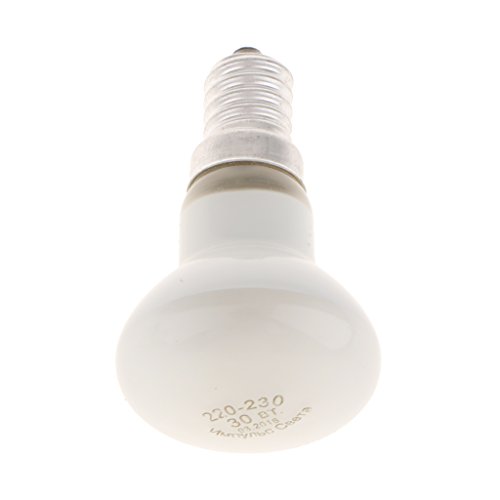 Homyl Reflektorlampe R39 E14 Ersatz Glühlampe für Lavalampe und Beleuchtung, 25W / 30W - Weiß - 30w von Homyl