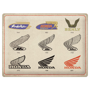 Blechschild "Honda Logos 40 X 30 cm Honda von Honda