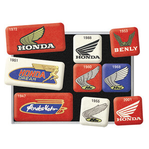 Honda Magnet-Set 9-teilig von Honda