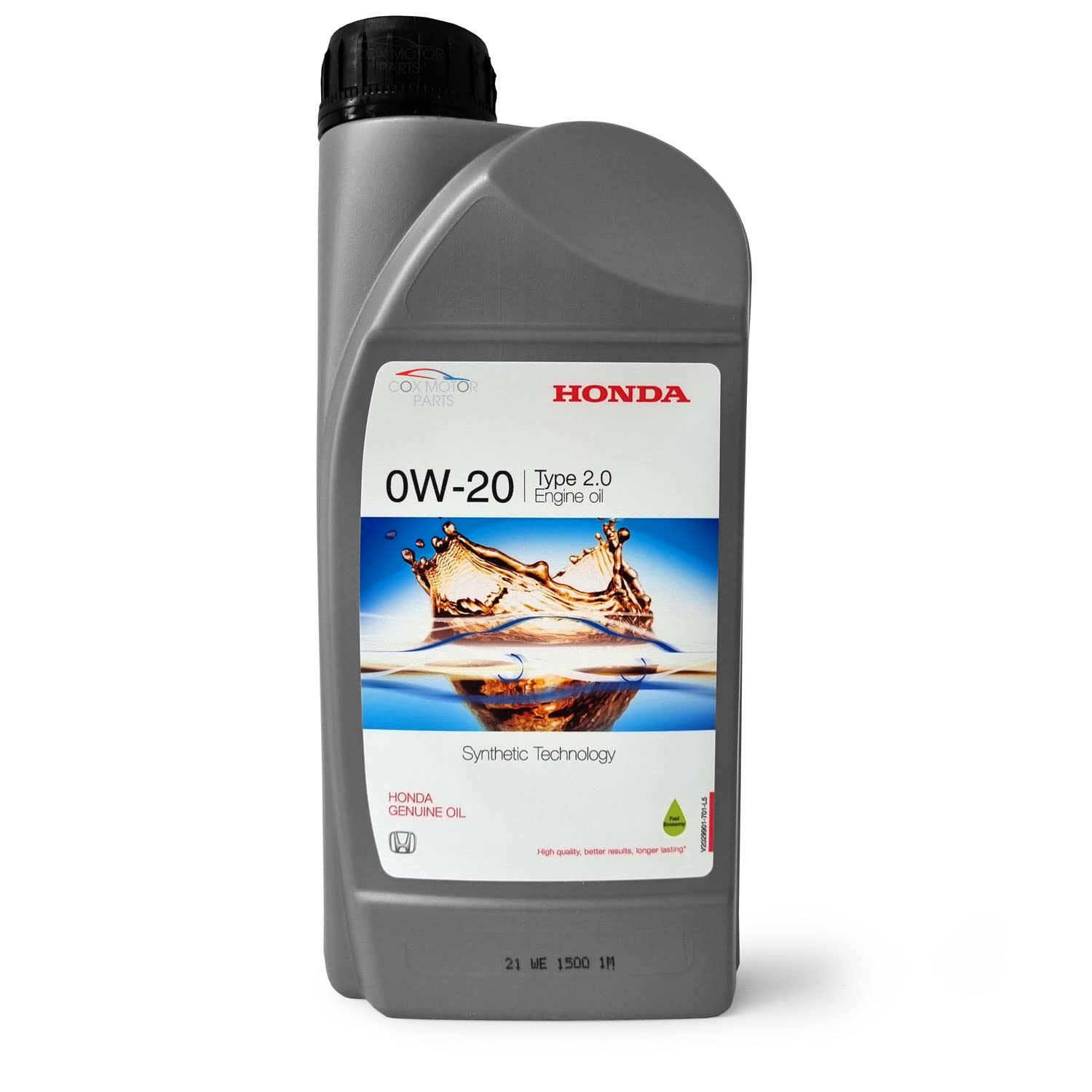 Honda Motoröl 0W20 Synthetic - 1 Liter - 08232-P99-K1LHE von Honda