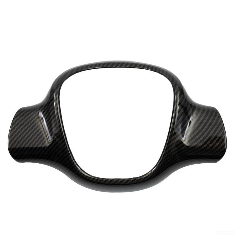 Schlankes Kohlefaser-Lenkrad für Smart für Fortwo 451 2009–2015 – einfache Installation – verbessert das Aussehen des Innenraums von Honseadek
