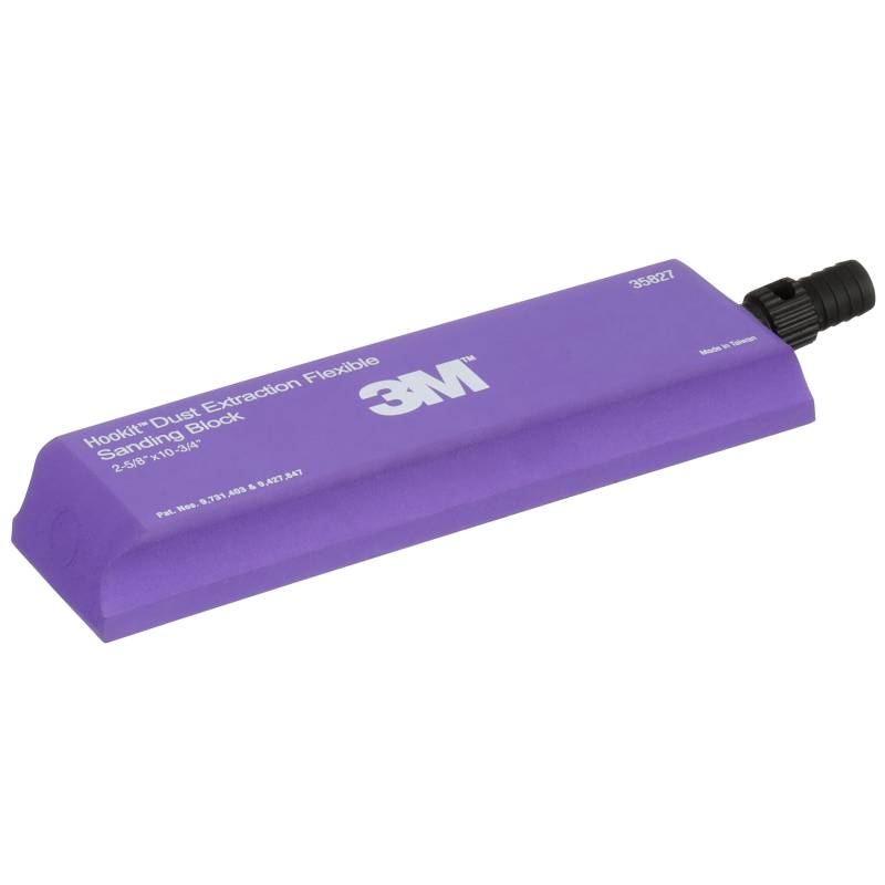 3M™ Hookit™, Flexibler Schleifblock mit Staubabsaugung 35827, 273 mm x 67 mm von 3M
