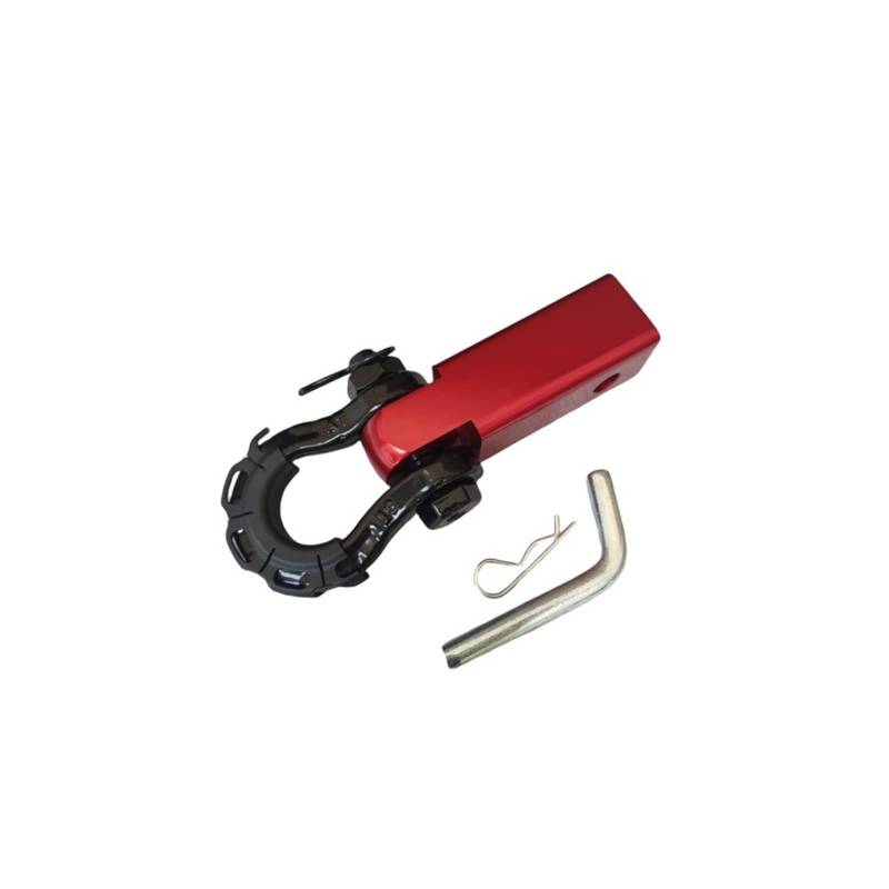 18000 lbs 2 Zoll Schäkel Anhängerkupplung Empfänger Abschleppen Anhänger 3/4" D-Ring Schäkel w/Anhängerkupplung Pin Abschleppen Kit(Style 4) von Hookurity