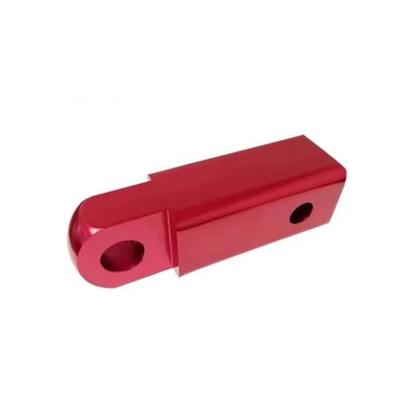 18000 lbs 2 Zoll Schäkel Anhängerkupplung Empfänger Abschleppen Anhängerkupplung Anhängerhaken(Red) von Hookurity