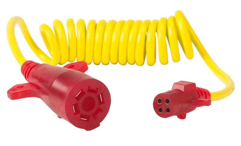 Hopkins 47043 Endurance Flex-Coil Nite-Glow 7 Blade to 4 Round Adapter Kit rot & gelb 15 Zoll von Hopkins Towing Solutions