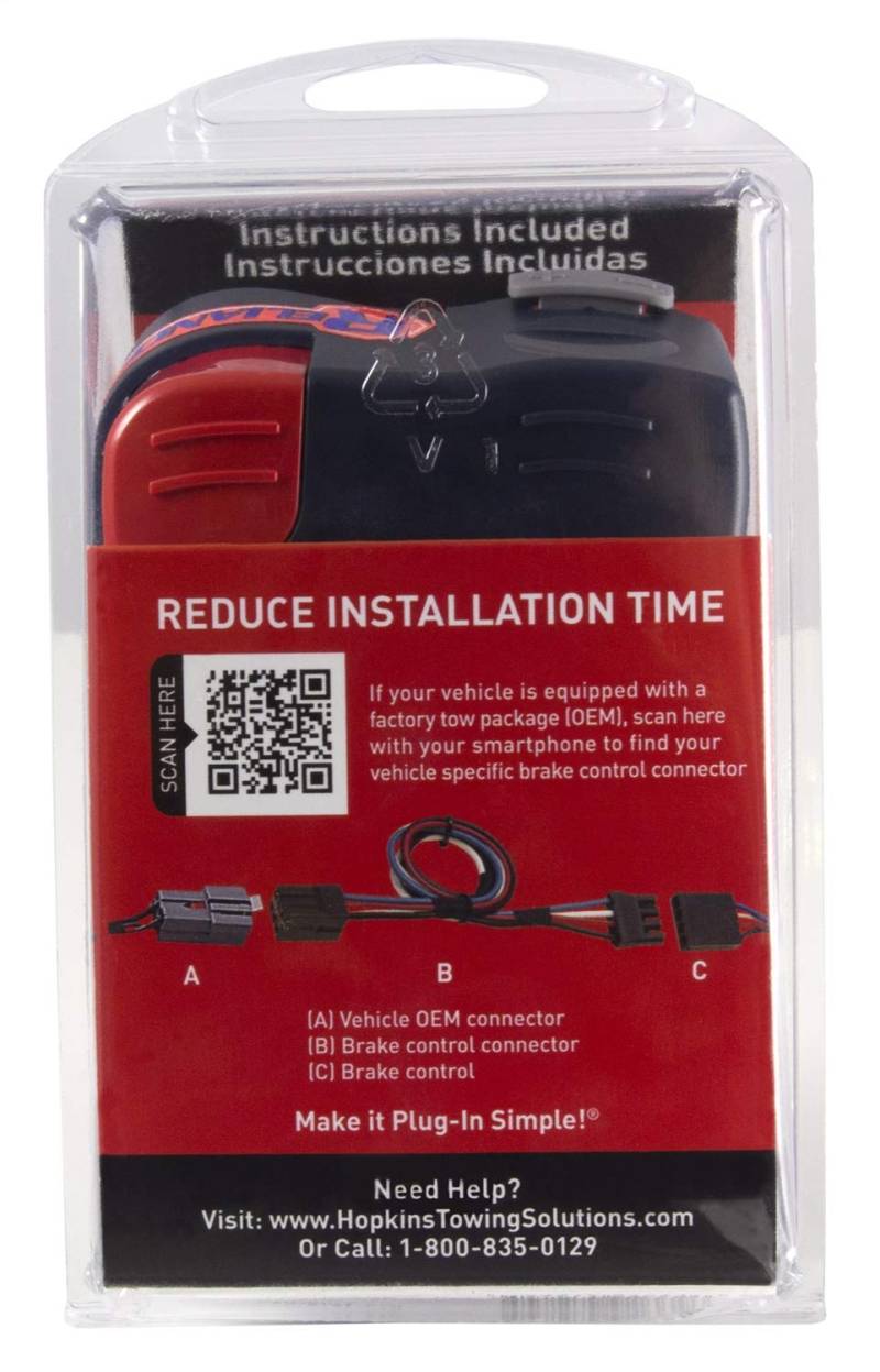 Hopkins 47284 Trag Reliance Digital Elektronische Bremse Kontrolle mit Plug-In Stecker von Hopkins Towing Solutions