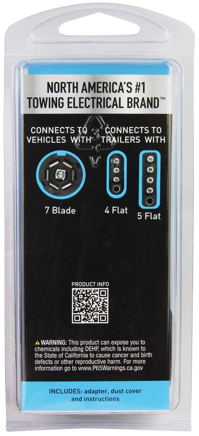 Hopkins 47385 Multi-Tow 7 Blade auf 5 Flache und 4 Flache Adapter von Hopkins Towing Solutions