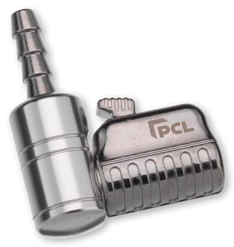 Reifenventilstecker One Clip pro Schlauchanschluss DN 6,5 PCL abgewinkelte Ausführung von Horn - Tecalemit