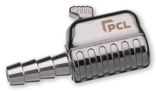 Horn - Tecalemit Reifenventilstecker One Clip pro Schlauchanschluss DN 8 PCL, Universelle Passform, Silber, Metall, PKW, 8 millimeters von Lupsty