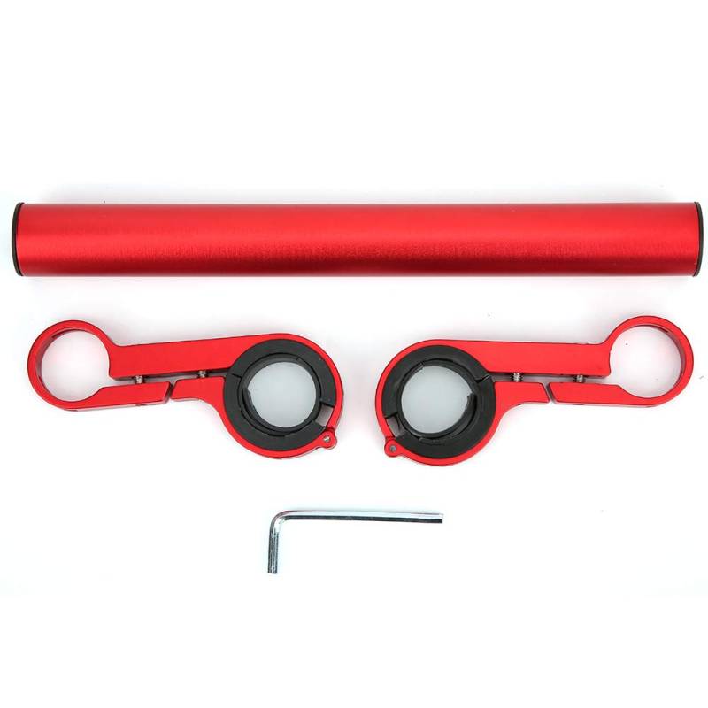 Horoper Bicyclees Lenkerverlängerung Bicyclees Multifunktions-Lenkerverlängerungsrahmen Verlängerungshalterung Fahrradlicht Taschenlampe Stützclip Fahrradausrüstung von Horoper