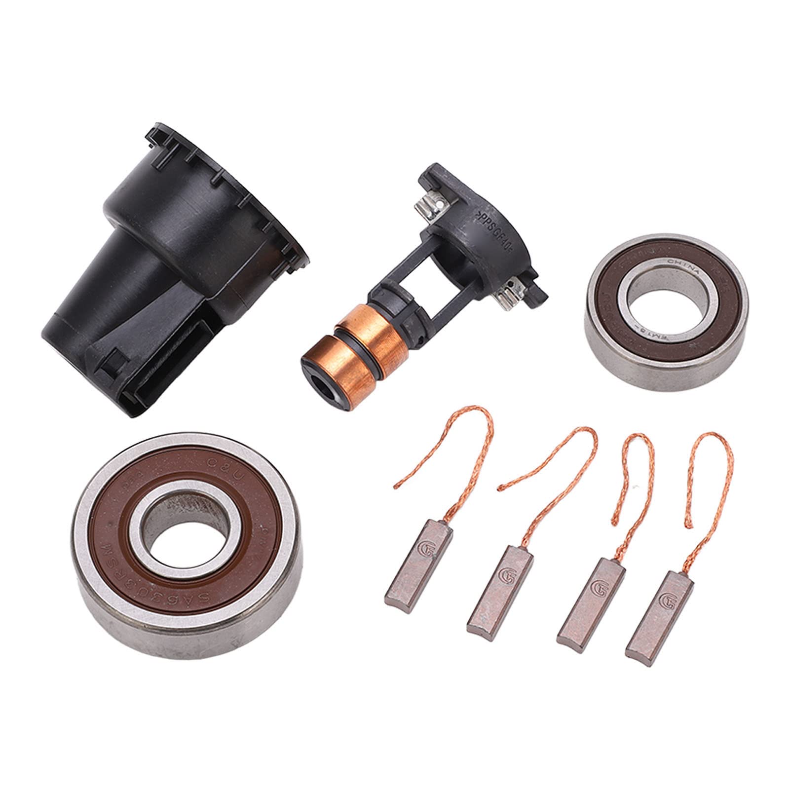 Hosi 230090, OEM Qualität Kupfer ABS Antriebsstrom Signal Lichtmaschine Reparatursatz Auto Verschleißfester Schleifring Bürstensatz Hosi 230090, OEM Qualität Kupfer ABS Antriebsstrom Signal Lichtmaschine Reparatursatz Auto Verschleißfester Schleifring Bürstensatz von Hosi