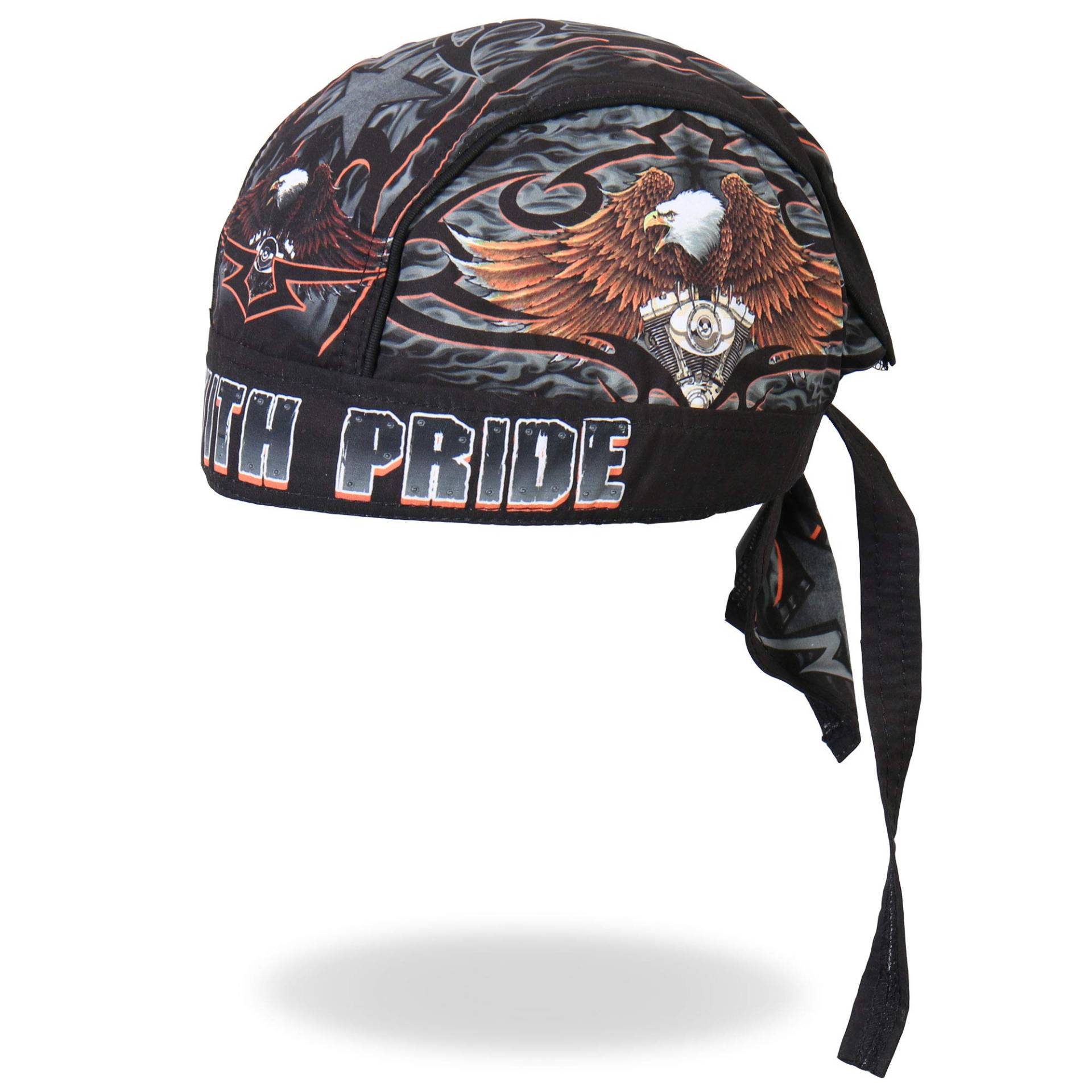 Hot Leathers HWH1016 Ride with Pride Head Wrap (schwarz) von Hot Leathers