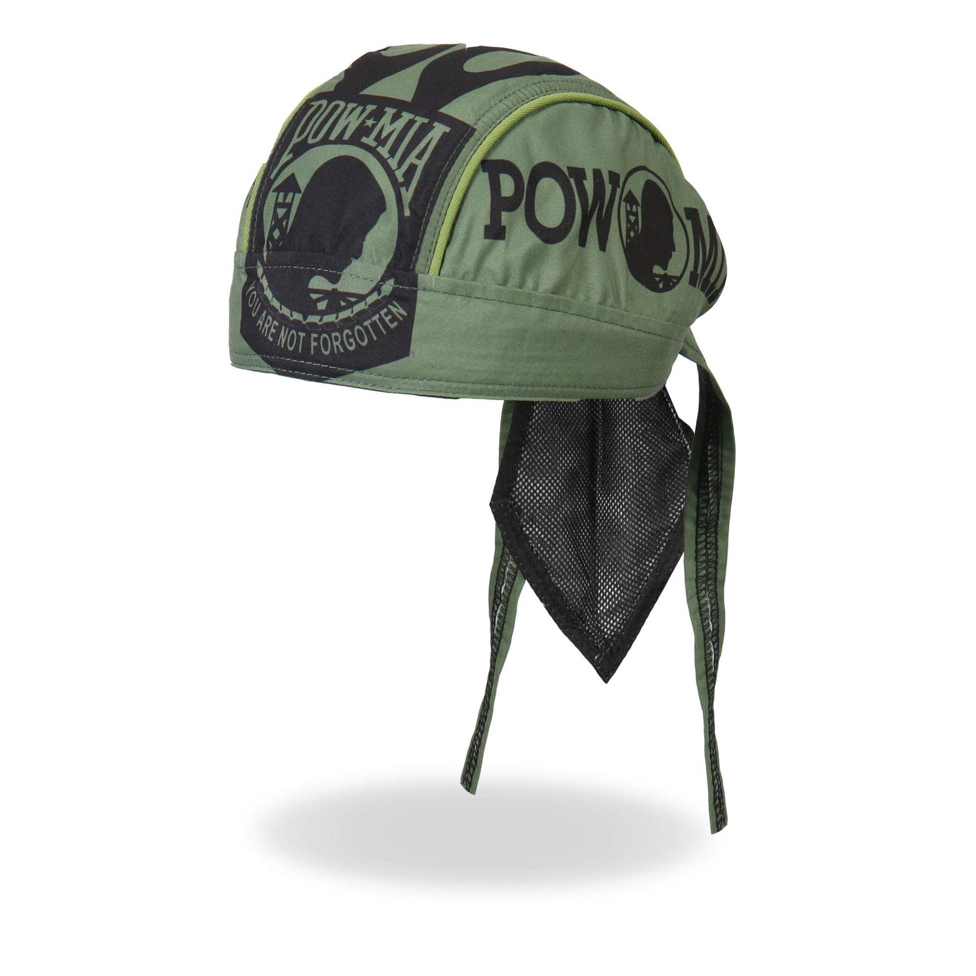 Hot Leathers HWH1021 POW Head Wrap (Militärgrün) von Hot Leathers