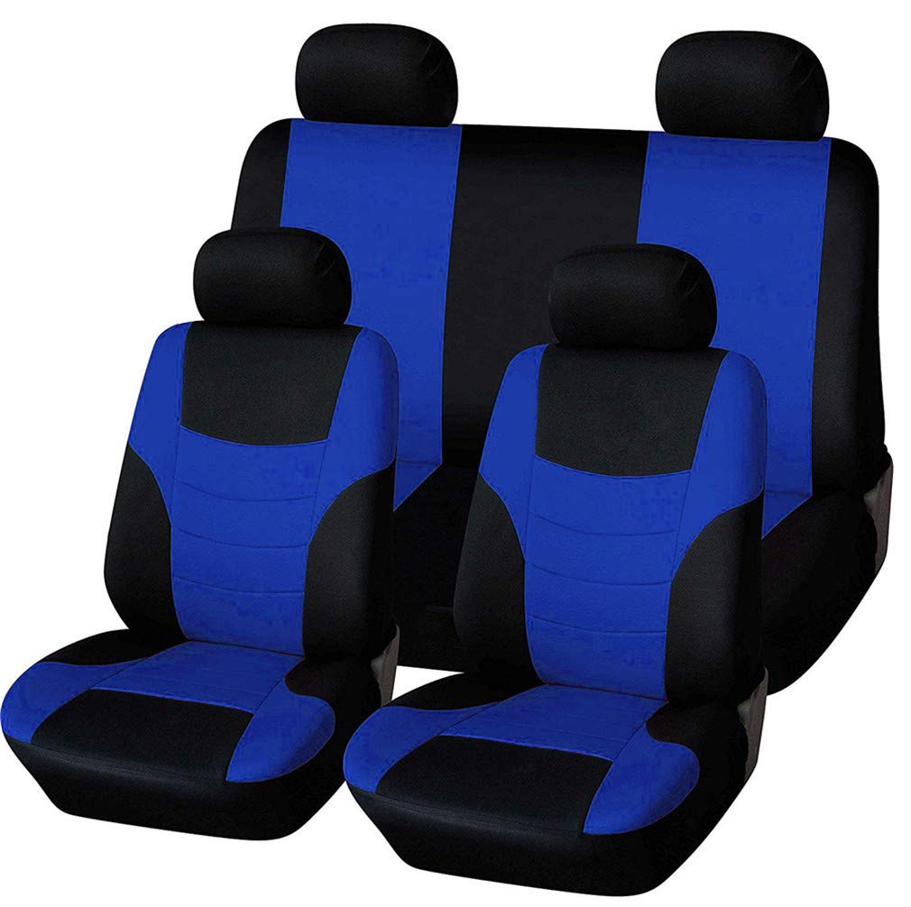 HotYou Universal Sitzbezüge für Auto Schonbezug Komplettset,Herausnehmbar und waschbar,Blau von HotYou