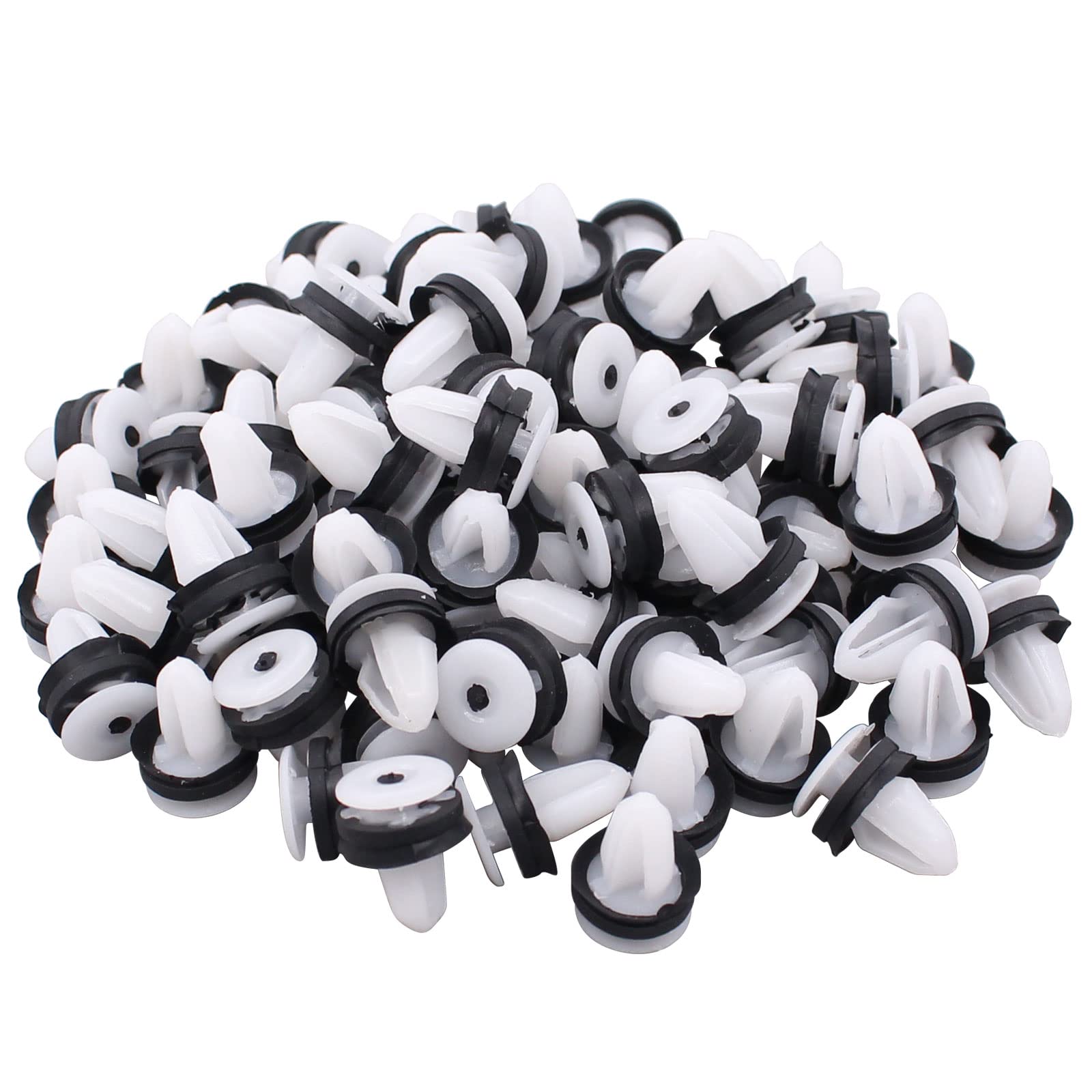 HouYeen 100 Stück Autotürleisten Zierleisten Clips Stoßstange Verkleidung Befestigung für F-ord Transit Connect Custom HouYeen 100 Stück Autotürleisten Zierleisten Clips Stoßstange Verkleidung Befestigung für F-ord Transit Connect Custom von HouYeen
