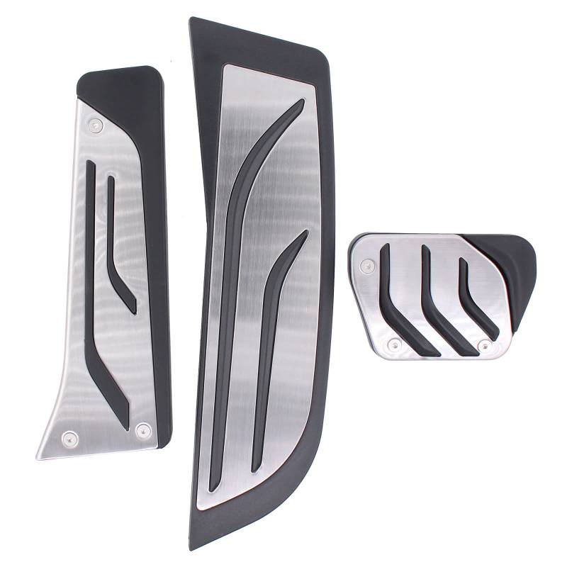HouYeen Fußstütze Bremspedal und Gaspedal Pad Cover Kit für BMW 1 2 3 4 Serie F20 F22 F30 F32 Fahrerseite von HouYeen