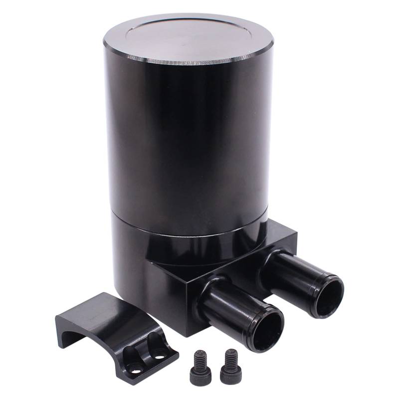 HouYeen Aluminium-Reservoir-Ölfangbehälter, 500 ml, 19 mm, für B-MW E60, E82, E90, E91, E93, N54, 135i, 335i, 535i, xDrive von HouYeen