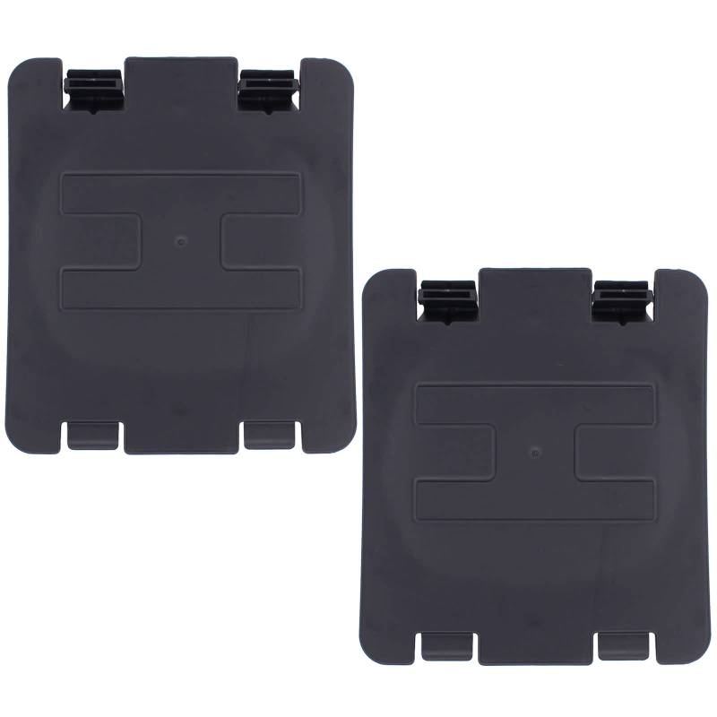 HouYeen Radlaufabdeckung vorne links und rechts für BMW 1er F20/F21, 3er F30/F31 (Schwarz, Kunststoff) von HouYeen